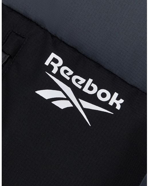Reebok Blue Rb1577 Puffer Parka Jacket for men
