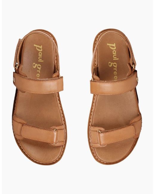 Paul Green Brown Camille Sandals
