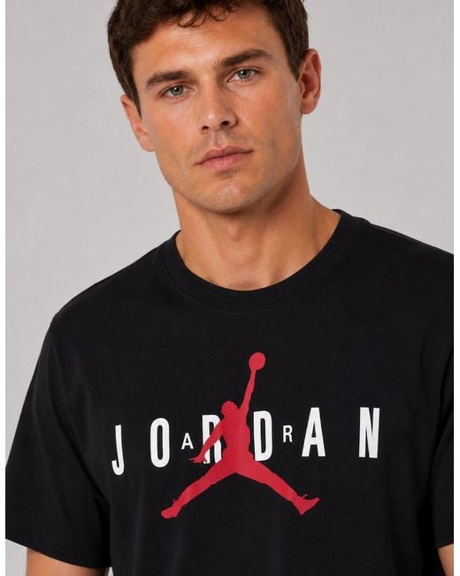 Nike Black Jordan Jumpman Logo T-Shirt for men