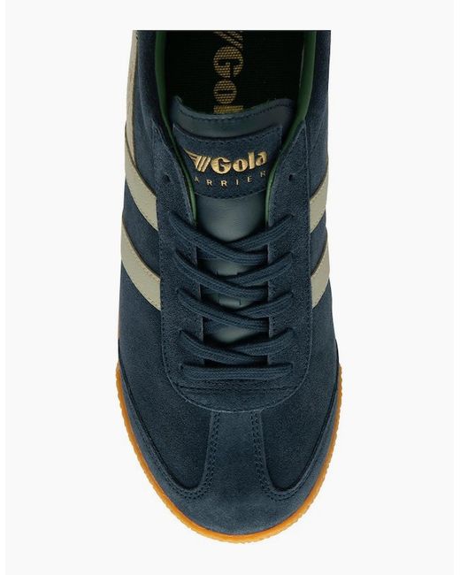 Gola Blue Harrier Suede Trainers for men