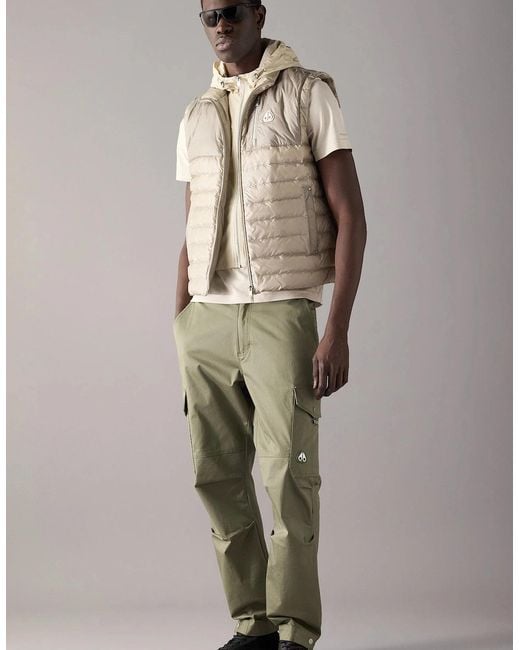 Moose Knuckles Natural Cloud Walker Gilet for men