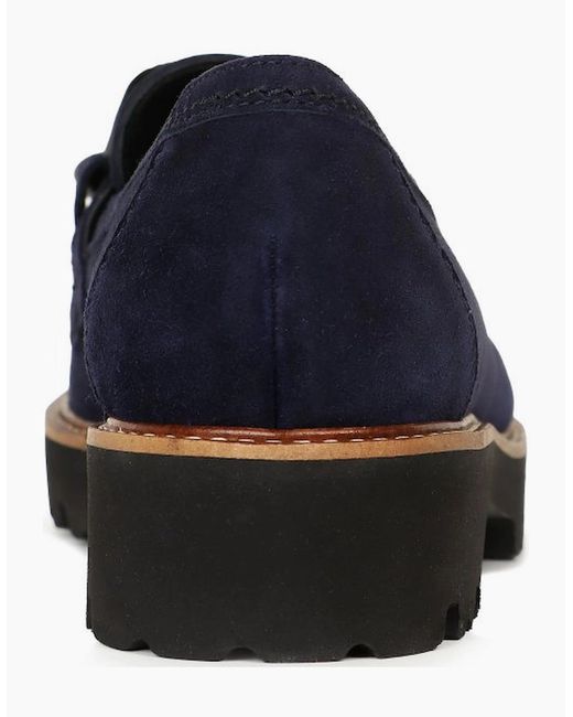 Gabor Blue Squeeze Loafers