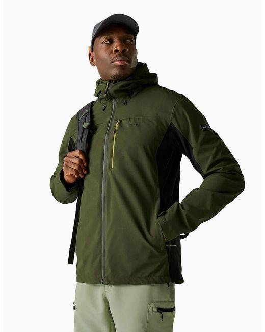 Regatta Green Birchdale Ii Waterproof Jacket for men
