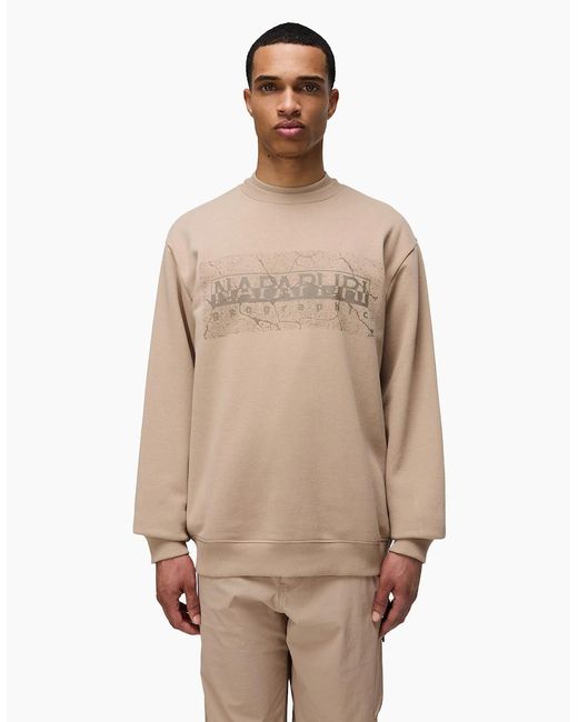 Napapijri Natural S-Albula Crew Sweat for men