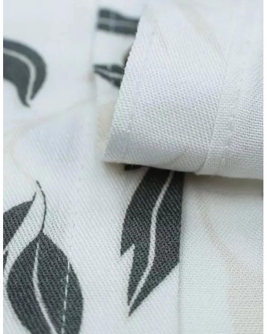 Springfield White Hawaiian Shirts Aloha Summer Casual Beach Holiday Viscose Floral New Top for men
