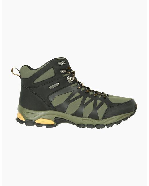 Mountain Warehouse Green Trekker Ii Softshell Hiking Boots for men