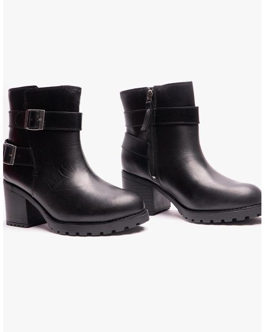 Harley Davidson Black Lalanne Dbl Strap Ce Short Boots
