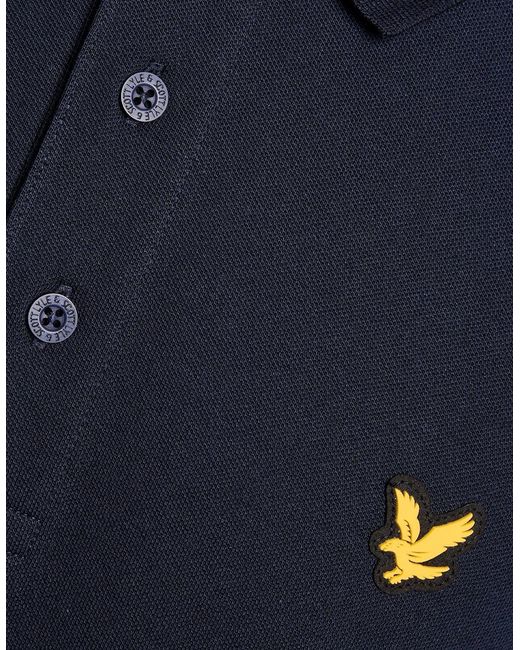 Lyle & Scott Blue Sports Polo Shirt for men