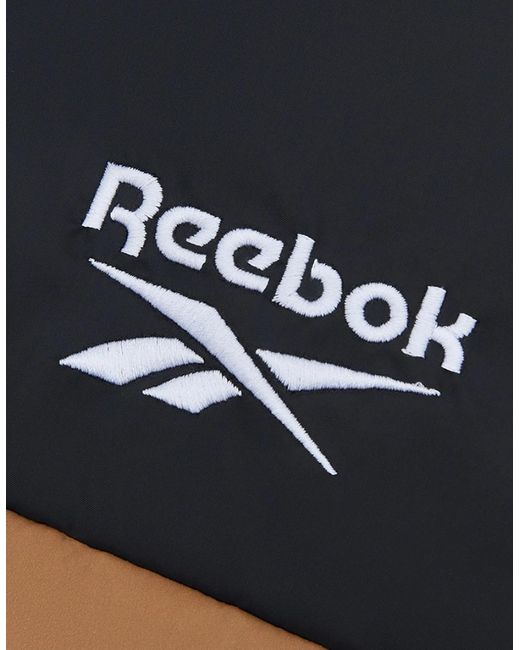 Reebok Brown Rb1569 Puffer Jacket for men