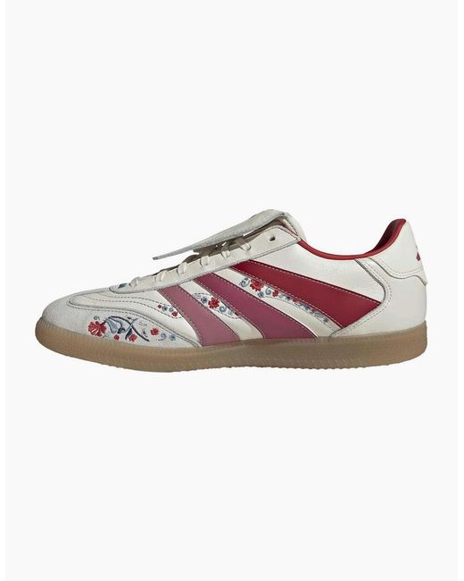 Adidas Predator Pink Predator Freestyle Floral Lace Up Road Shoes for men