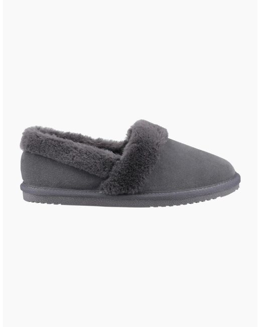 Hush Puppies Gray Ariel Slippers