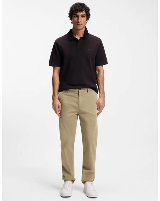 Boss Natural Boss Tapered-Fit Chinos for men