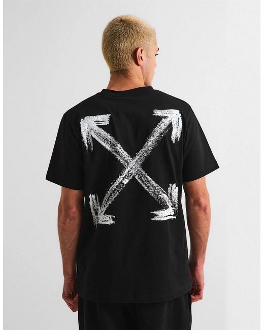 Off-White c/o Virgil Abloh Black Slim Fit T Shirt for men