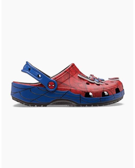 CROCSTM Red Spiderman Web Adults Clogs Multi