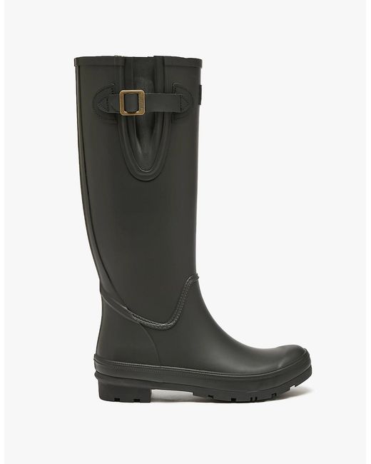 Joules Black Houghton Tall Wellies