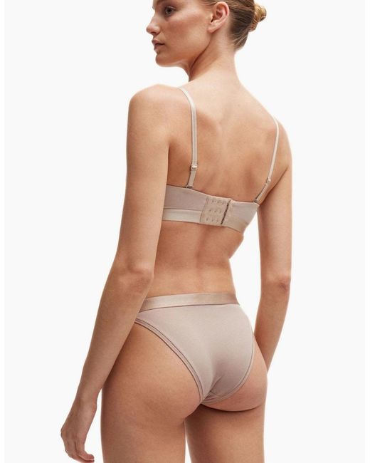 Boss White Bea Cotton Modal Brief, Light