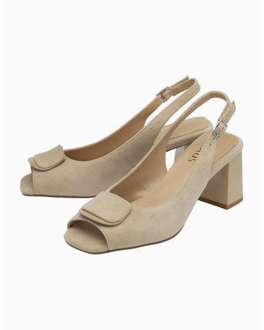 Lotus Metallic Josefa Heeled Sandals