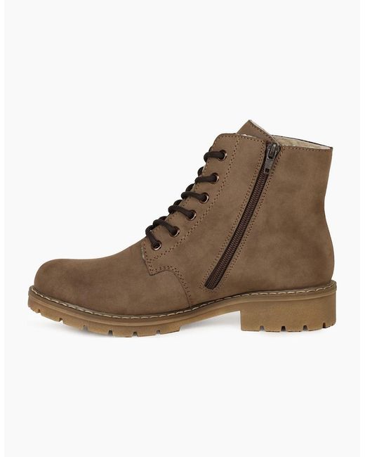 Rieker Brown Helmsley Ankle Boots