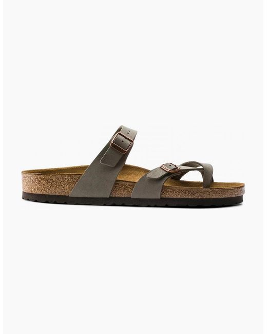 Birkenstock Brown Mayari Birko Flor Sandals
