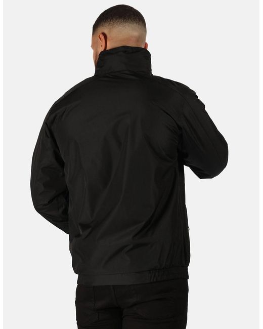 Regatta Black Dover Waterproof Windproof Jacket (Thermo-Guard Insulation)
