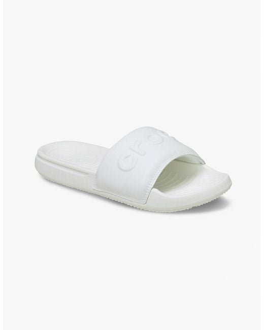 CROCSTM White All Day Slide
