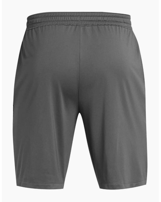 Under Armour Gray Challenger Knitted Tailored Shorts for men