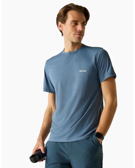 Regatta Blue Fingal Stretch T-Shirt for men