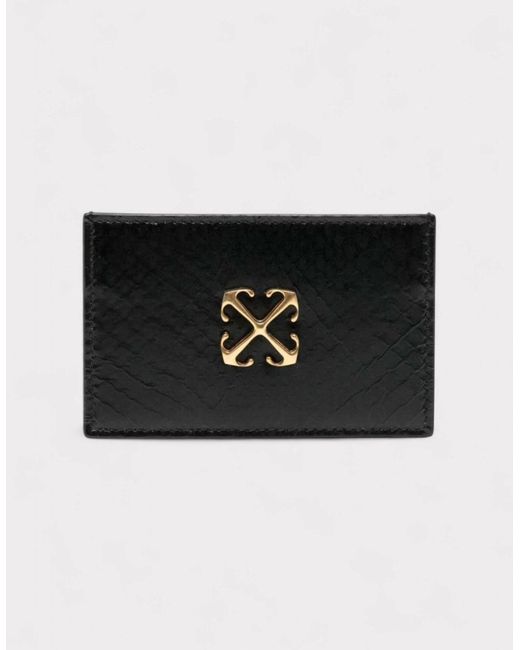 Off-White c/o Virgil Abloh Black Jitney Simple Card Card Ayers