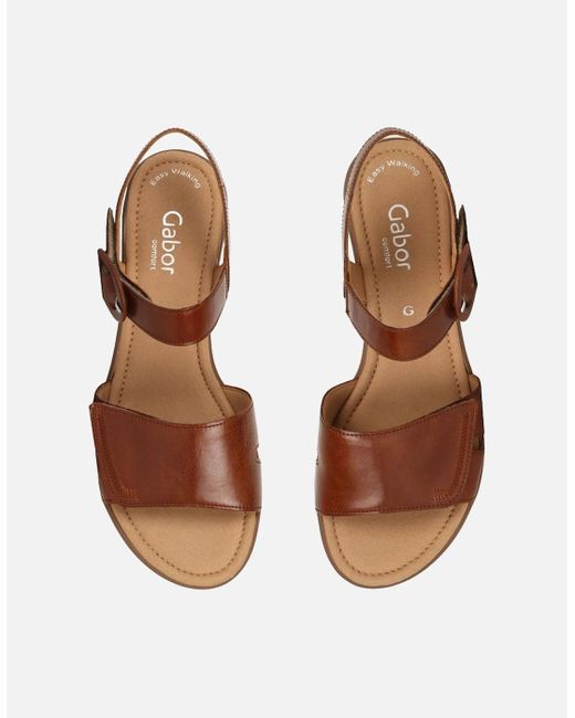 Gabor Brown Marion Sandals