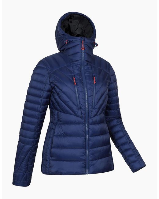 Mountain Warehouse Blue Ladies Sky Padded Jacket