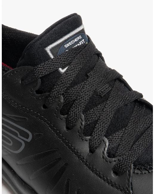 Skechers Black 76551Ec Eldred Sr Low Top Shoes