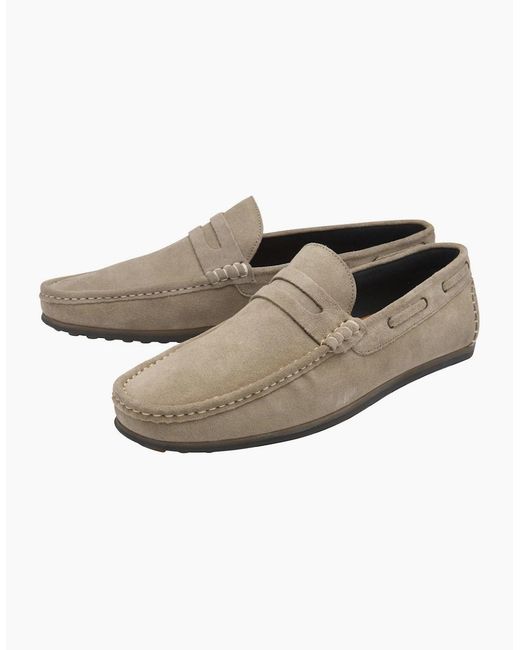 Frank Wright Natural Duggan Loafers for men