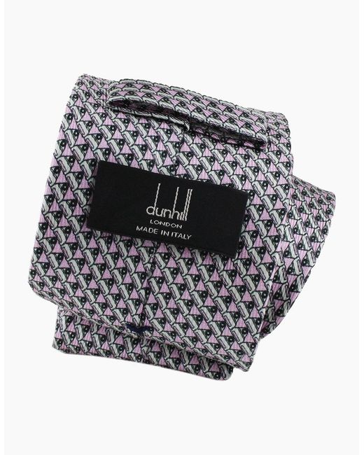 Dunhill Metallic Tie for men