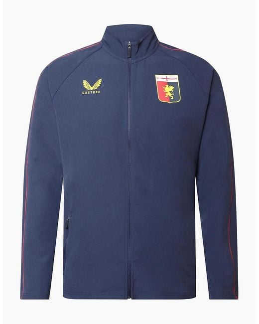 Castore Blue Genaanthmjacket for men