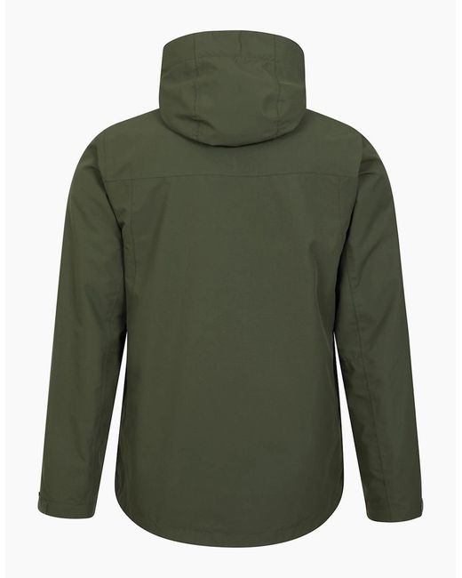 Mountain Warehouse Green Brisk Extreme Waterproof Jacket for men