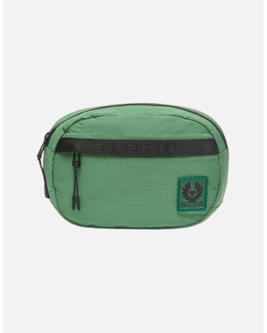 Belstaff Green Graphic Crossover Bag for men