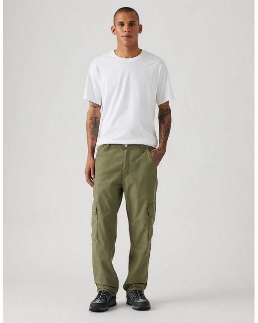 Levi's Green Levi's 568 Loos Cargo for men