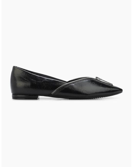 DKNY Black Cherith Flat Sandals