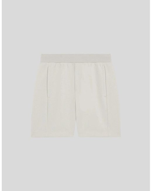 Lyle & Scott Natural Cotton Blend Track Sweat Shorts for men