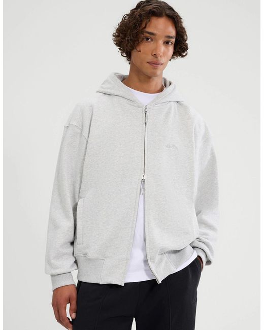 Ellesse Gray Kalvini Fz Hoody for men