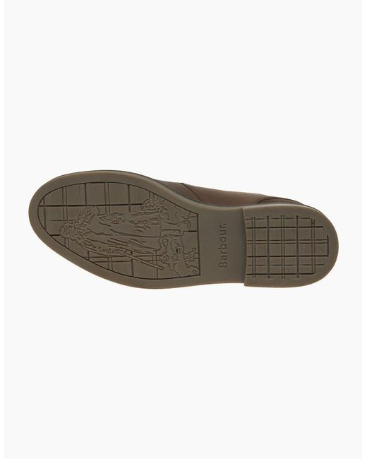 Barbour Brown Readhead Leather Chukka Boots for men