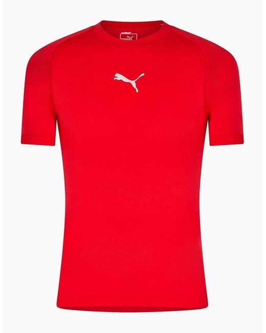 PUMA Red Roundneck (Vent) Shirt for men