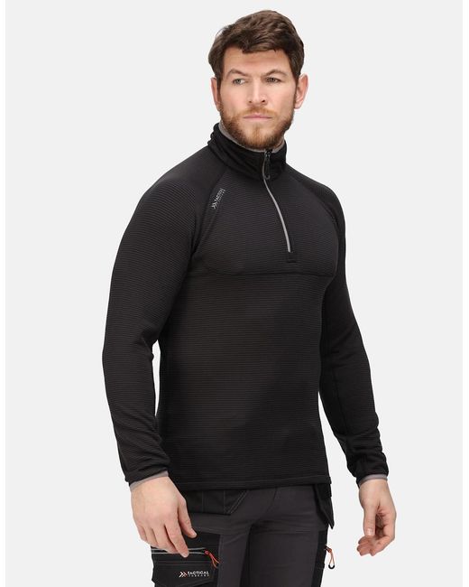 Regatta Black Professional Fleece Thermal Base Layers for men
