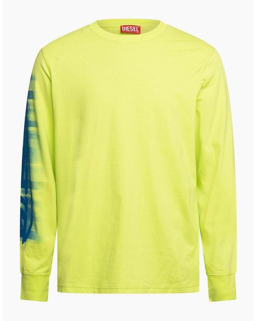 DIESEL Yellow T Just Ls Sli for men