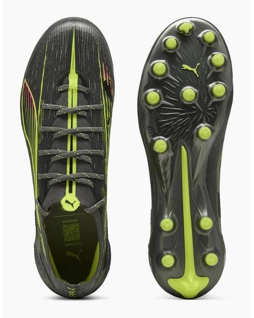 PUMA Green Ultra 5 Ultimate Ag Wns Firm Ground Football Boots