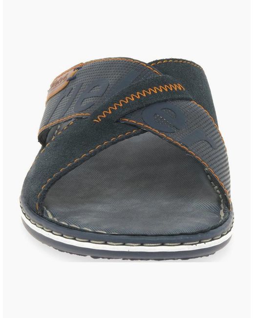 Rieker Blue Waves Sandals for men