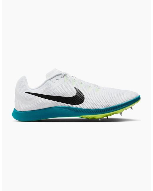 Nike Blue Zoom Rival Distance Track Running Spikes for men