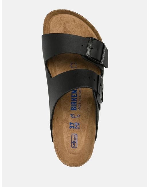 Birkenstock Arizona Black Arizona Soft Footbed Regular for men