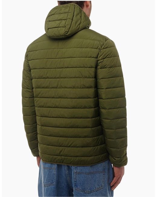 Aquascutum Green Active Rlg 100 Gr Army Hooded Jacket for men