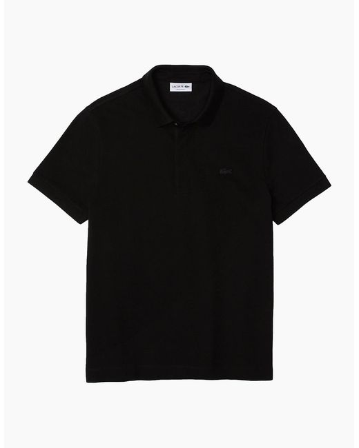 Lacoste Black Ph5522 Paris Stretch Pique Polo for men